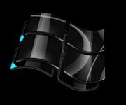 pic for Windows Dark Glass Logo 